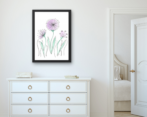 Watercolor 2033 Art Print