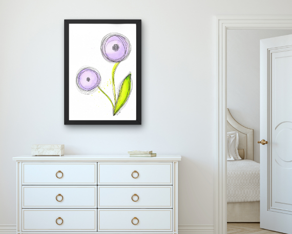 Watercolor 2024 Art Print