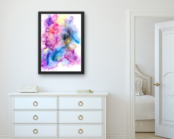 Nebula Art Print