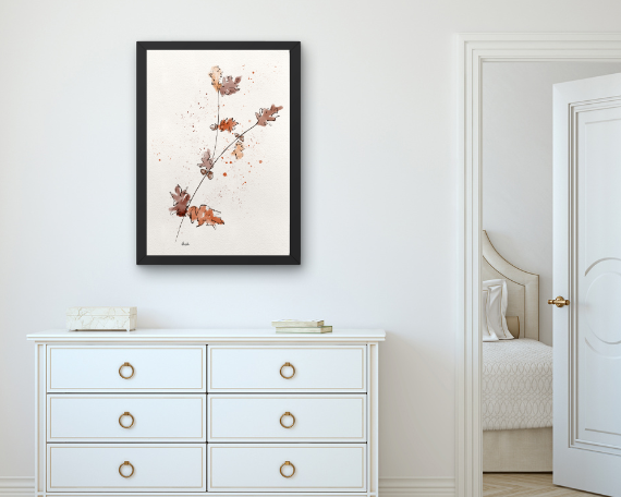 Watercolor 2248 Art Print