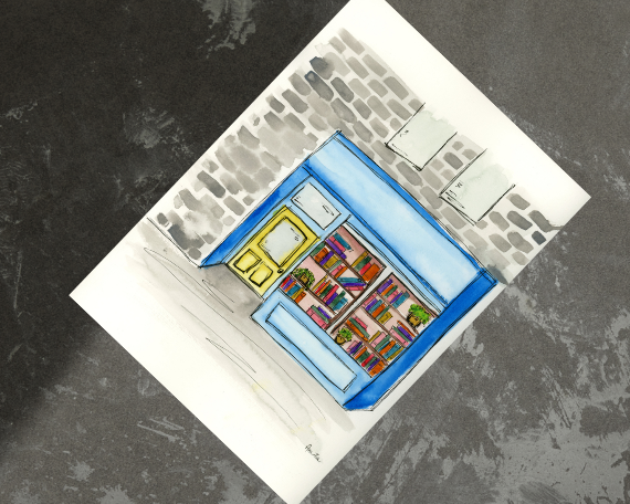 Watercolor 2191 Art Print