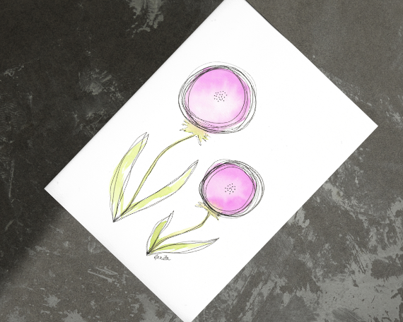 Watercolor 2061 Art Print