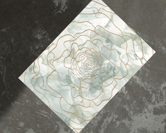 Guilded Glamour Art Print