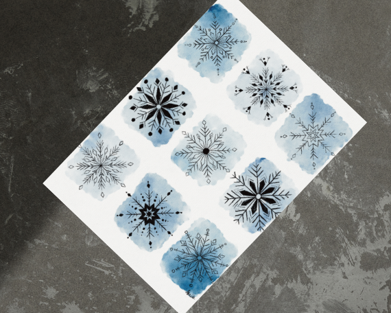 Watercolor 2279 Art Print