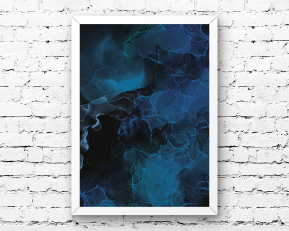 Bioluminessence Art Print