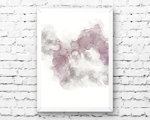 Spilled Wine Art Print