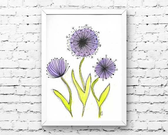 Watercolor 2022 Art Print