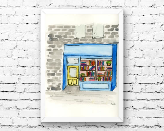 Watercolor 2191 Art Print