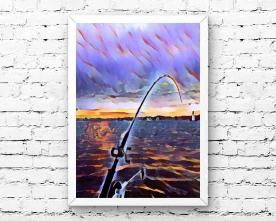 Pier Point Art Print