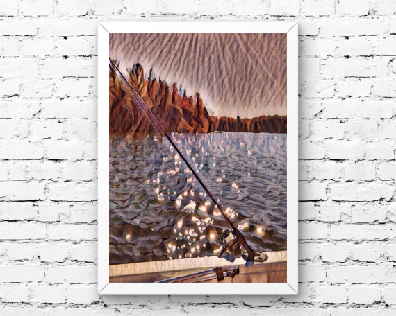 AuSable Sparkle Art Print