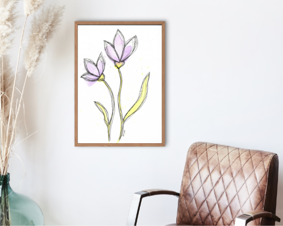 Watercolor 2019 Art Print