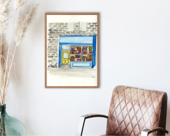 Watercolor 2191 Art Print