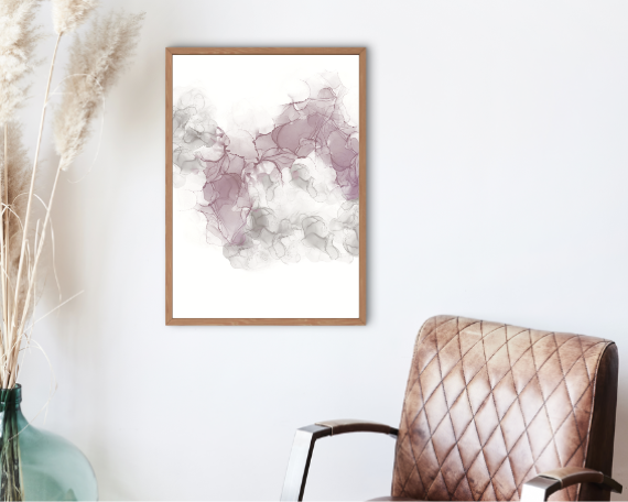 Spilled Wine Art Print