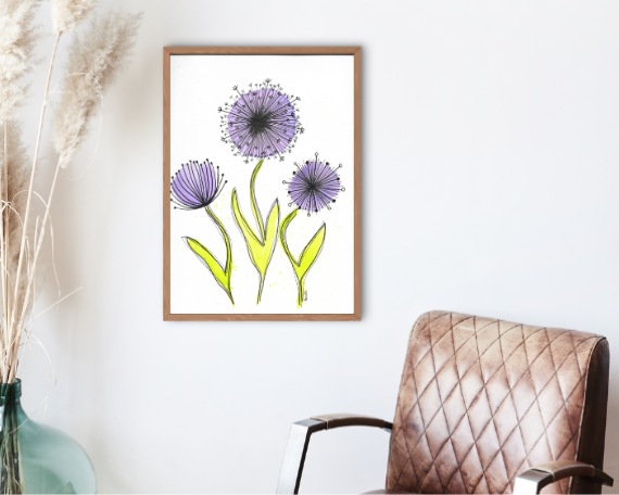 Watercolor 2022 Art Print