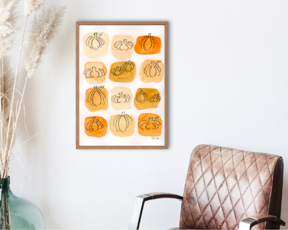 Watercolor 2204 Art Print