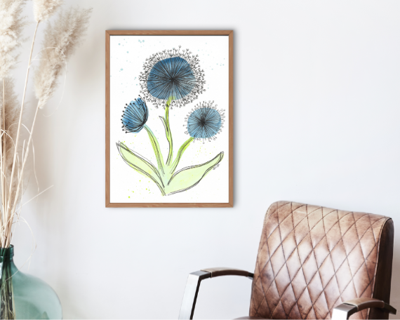 Watercolor 2023 Art Print