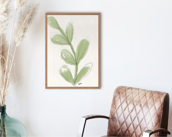 Watercolor 2249 Art Print