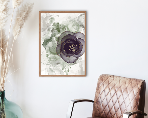 Luxury in Bloom Art Print