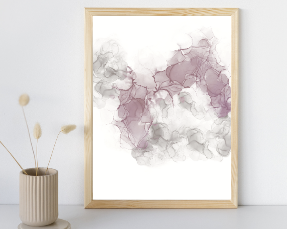 Spilled Wine Art Print