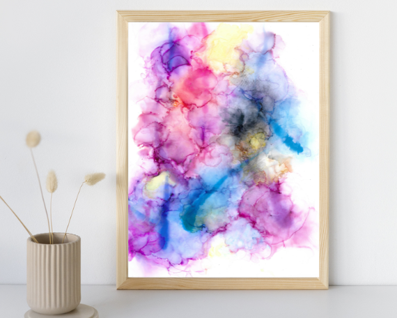 Nebula Art Print