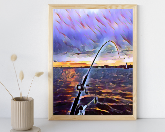 Pier Point Art Print