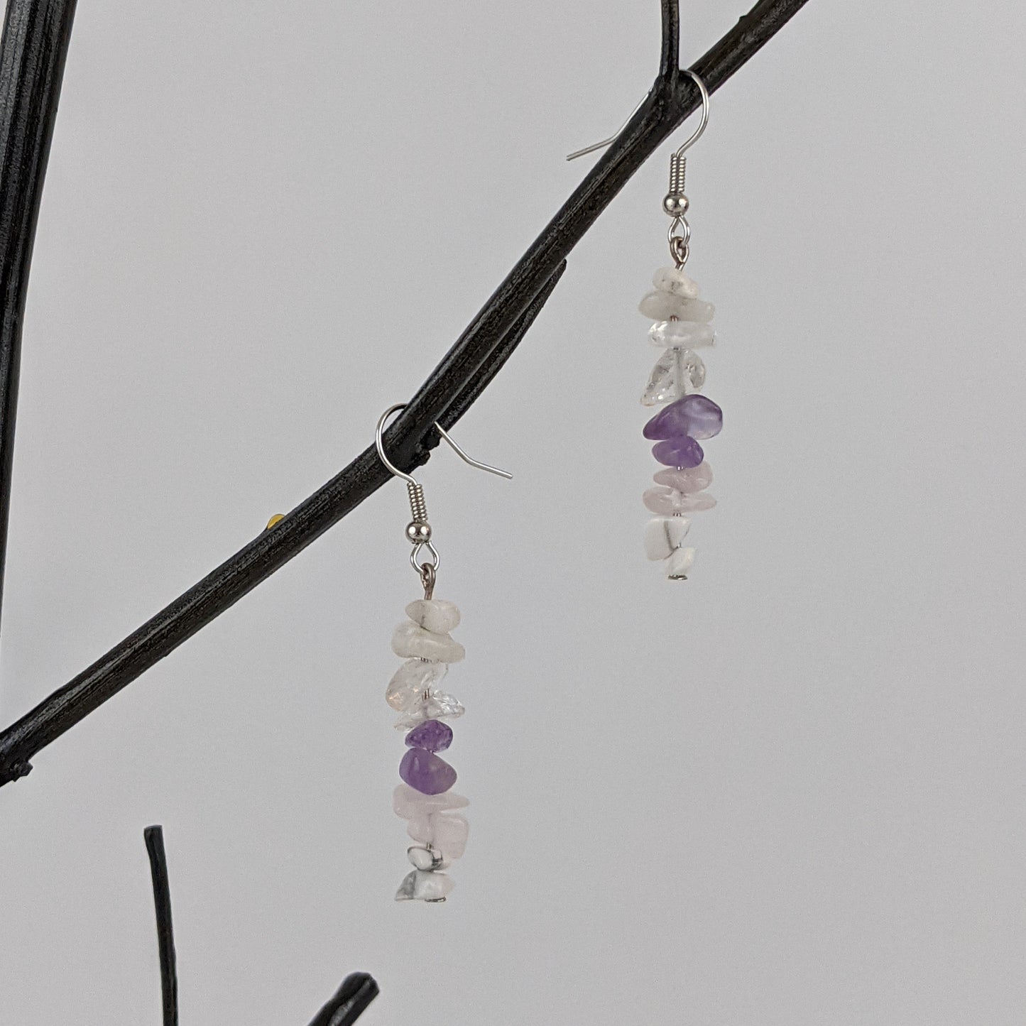 Good Vibes: Intention and Alignment Dangle Earrings