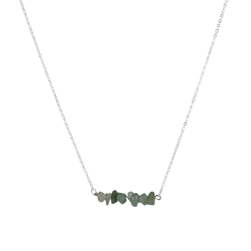 Aventurine Bar Necklace