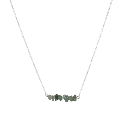 Aventurine Bar Necklace