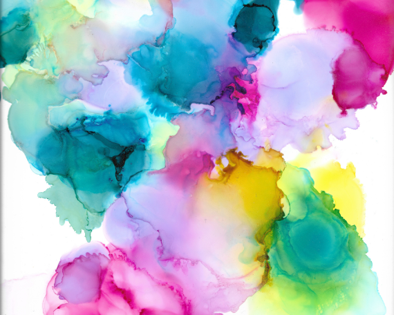 Luz Rosa Art Print
