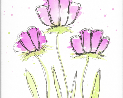 Watercolor 2041 Art Print