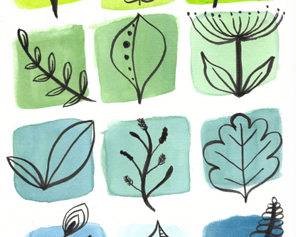 Watercolor 2055 Art Print