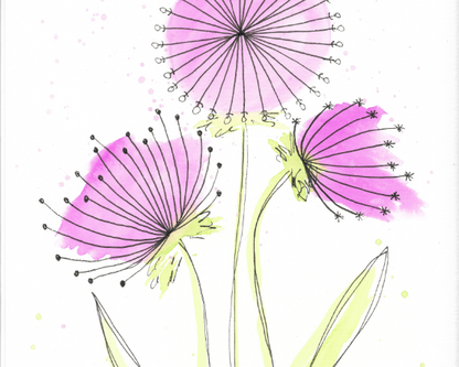 Watercolor 2054 Art Print