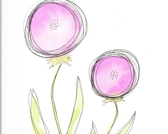 Watercolor 2061 Art Print