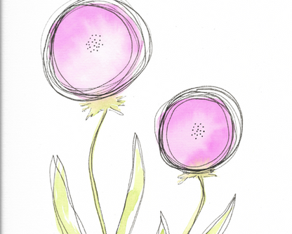 Watercolor 2061 Art Print