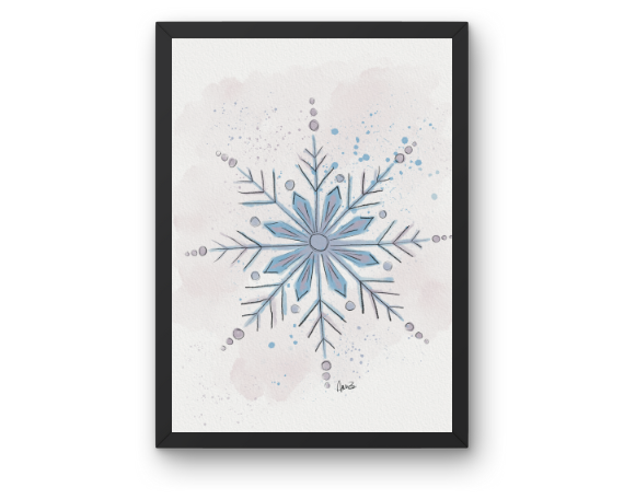 Watercolor 2287 Art Print