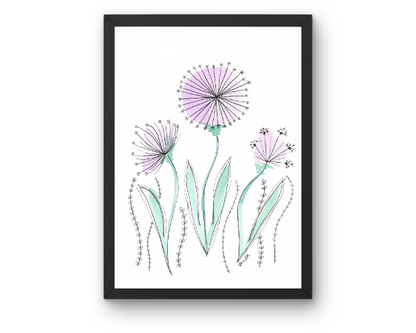 Watercolor 2033 Art Print
