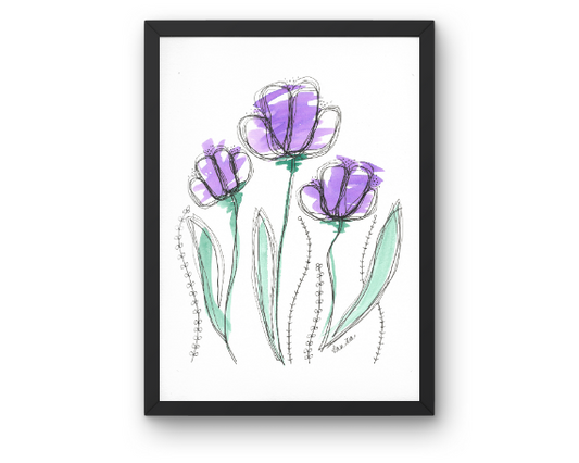 Watercolor 2034 Art Print
