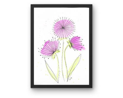 Watercolor 2054 Art Print