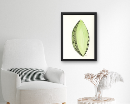 Watercolor 2225 Art Print