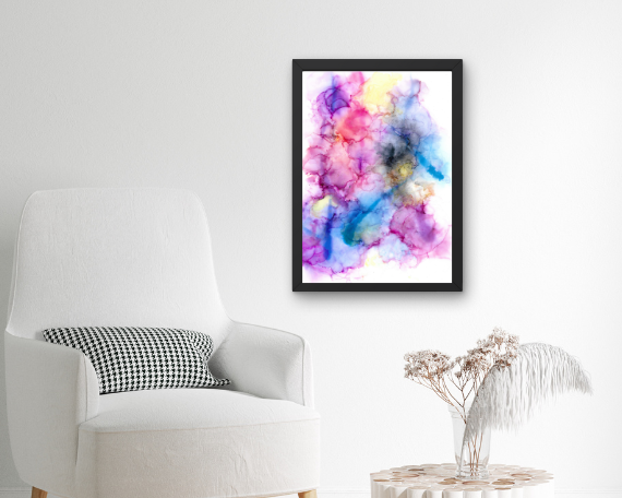 Nebula Art Print