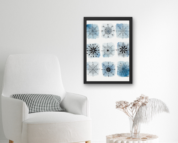 Watercolor 2279 Art Print