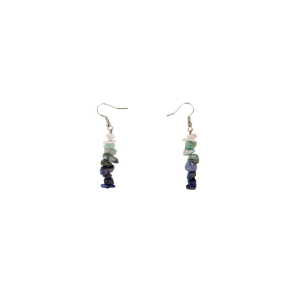 Good Vibes: Communication and Truth Dangle Earrings
