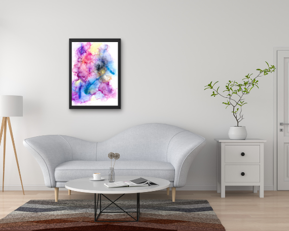 Nebula Art Print