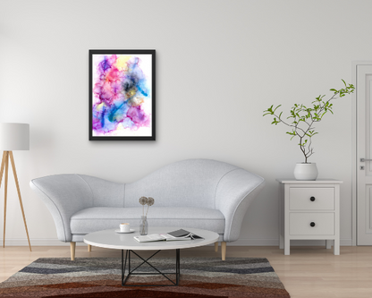 Nebula Art Print