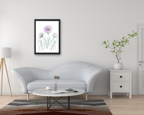 Watercolor 2033 Art Print