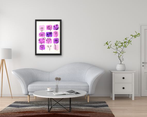 Watercolor 2182 Art Print
