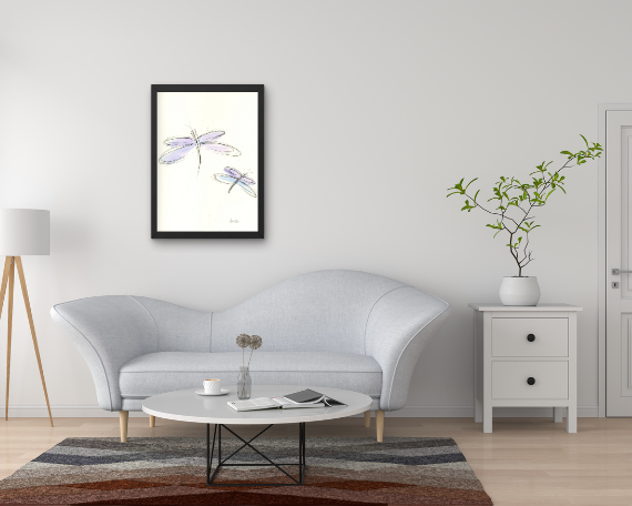 Watercolor 2168 Art Print