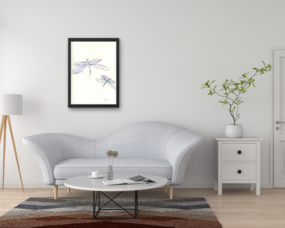 Watercolor 2168 Art Print