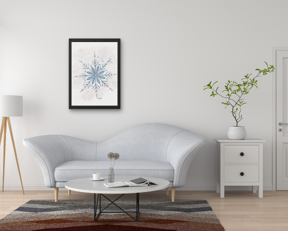 Watercolor 2287 Art Print