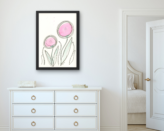 Watercolor 2171 Art Print